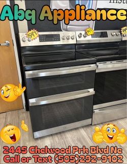 Ge Double Oven Range