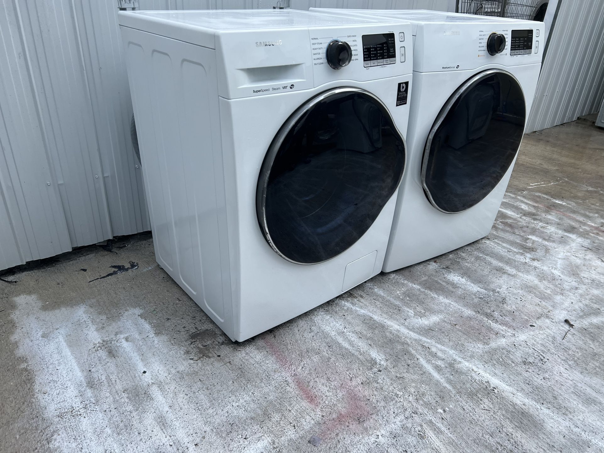 Set De Lavadora Y Secadora Samsung 24