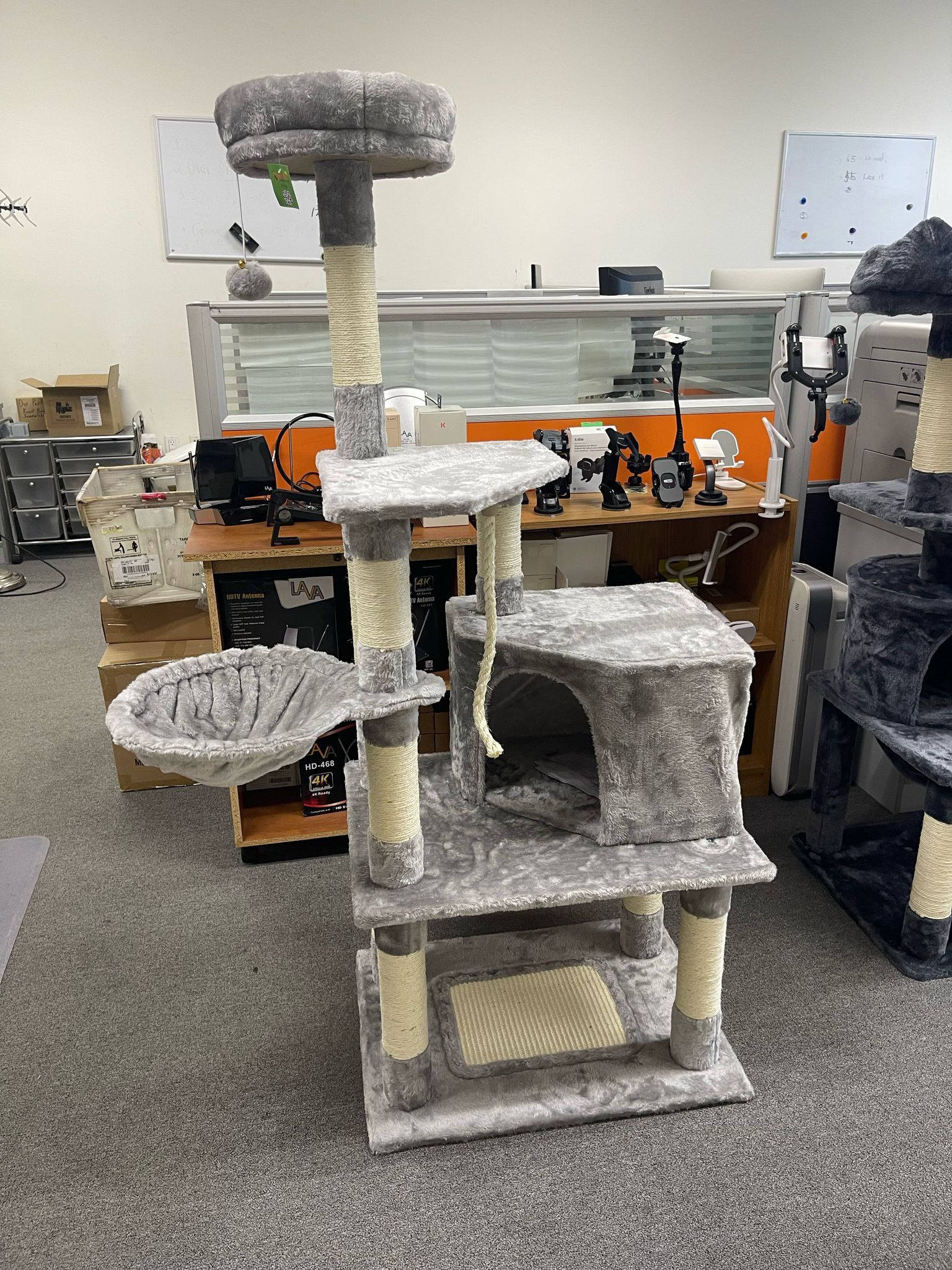 Gray Cat Tree