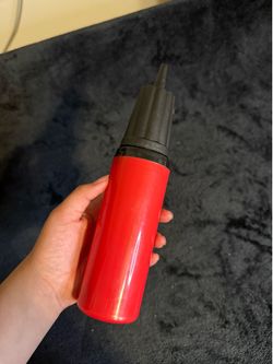 Balloon Pump - Red & Black