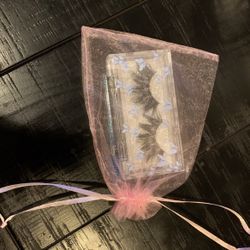 Blue Butterfly Emmy Cosmeticz Lashes And Lash Brush