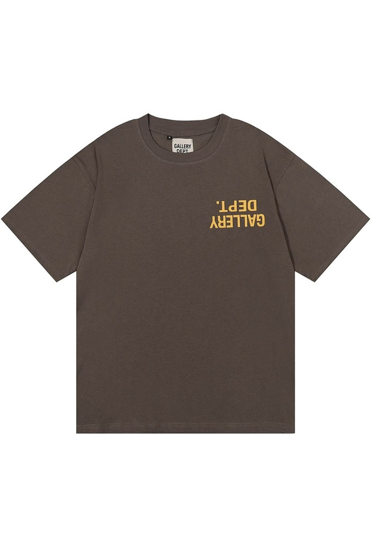 T-shirt Gallery Dept Marron Avec Flocage - Taille L - Neuf Avec étiquettes - Homme