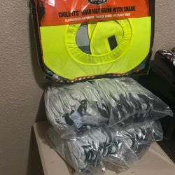 Construction Gloves And Sun Shade 