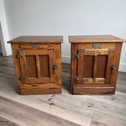 White clad End Tables 