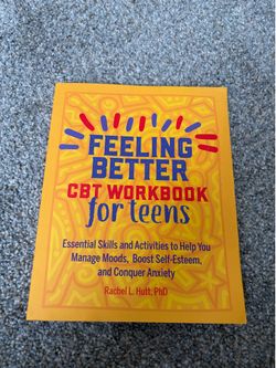 Psychology Therapy Workbook for Teens, BRAND NEW