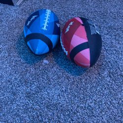 Red And Blue Kids Football