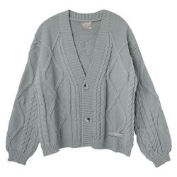 Taylor Swift The Tortured Poets Department Gray Cardigan Gray Button Down