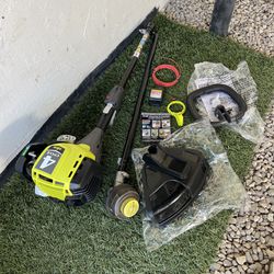 RYOBI 4-Stroke 30 cc Attachment Capable Straight Shaft Gas Trimmer  RY4CSSVNM for Sale in Spring Valley, CA - OfferUp