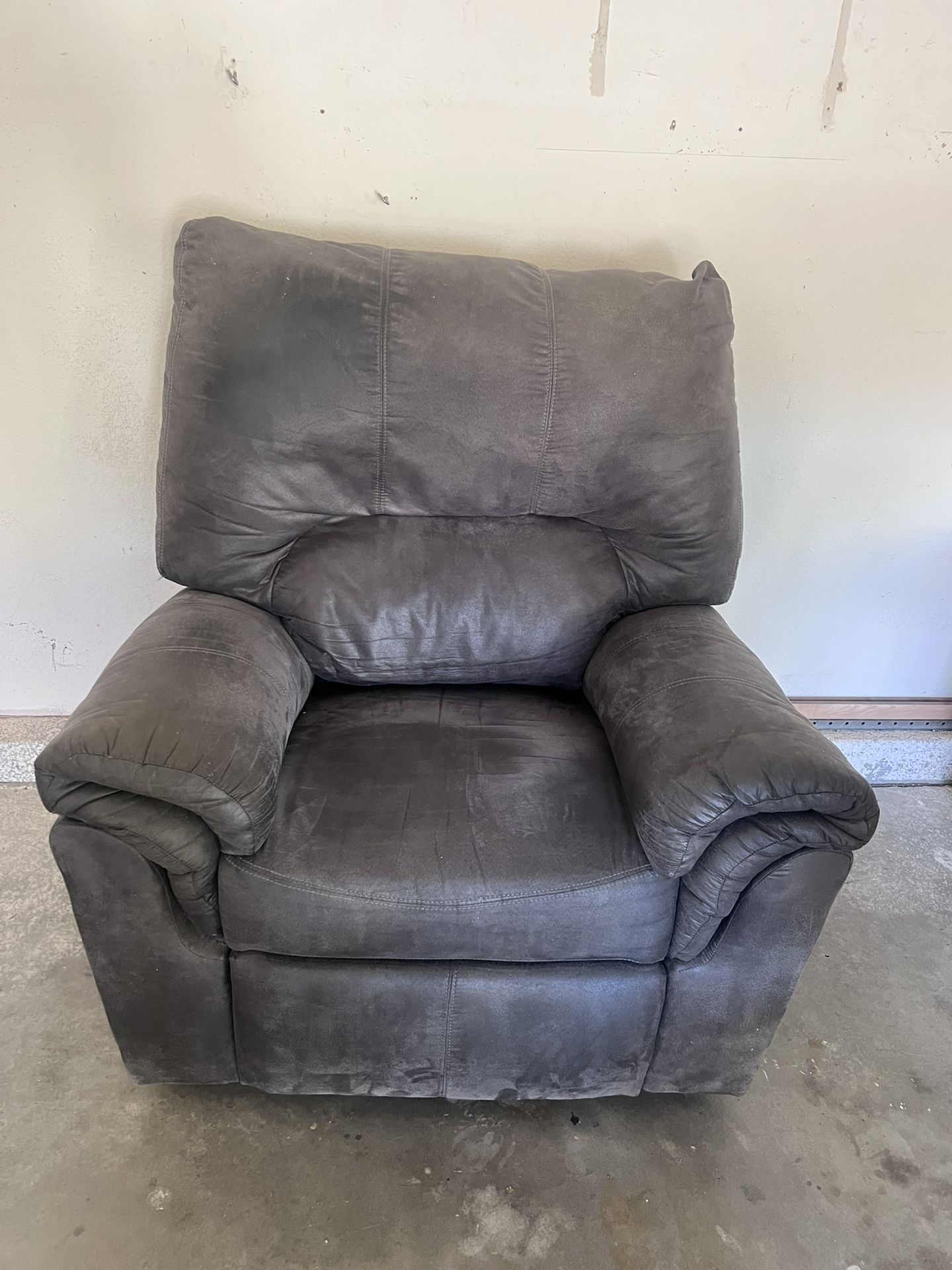 Grey Recliner