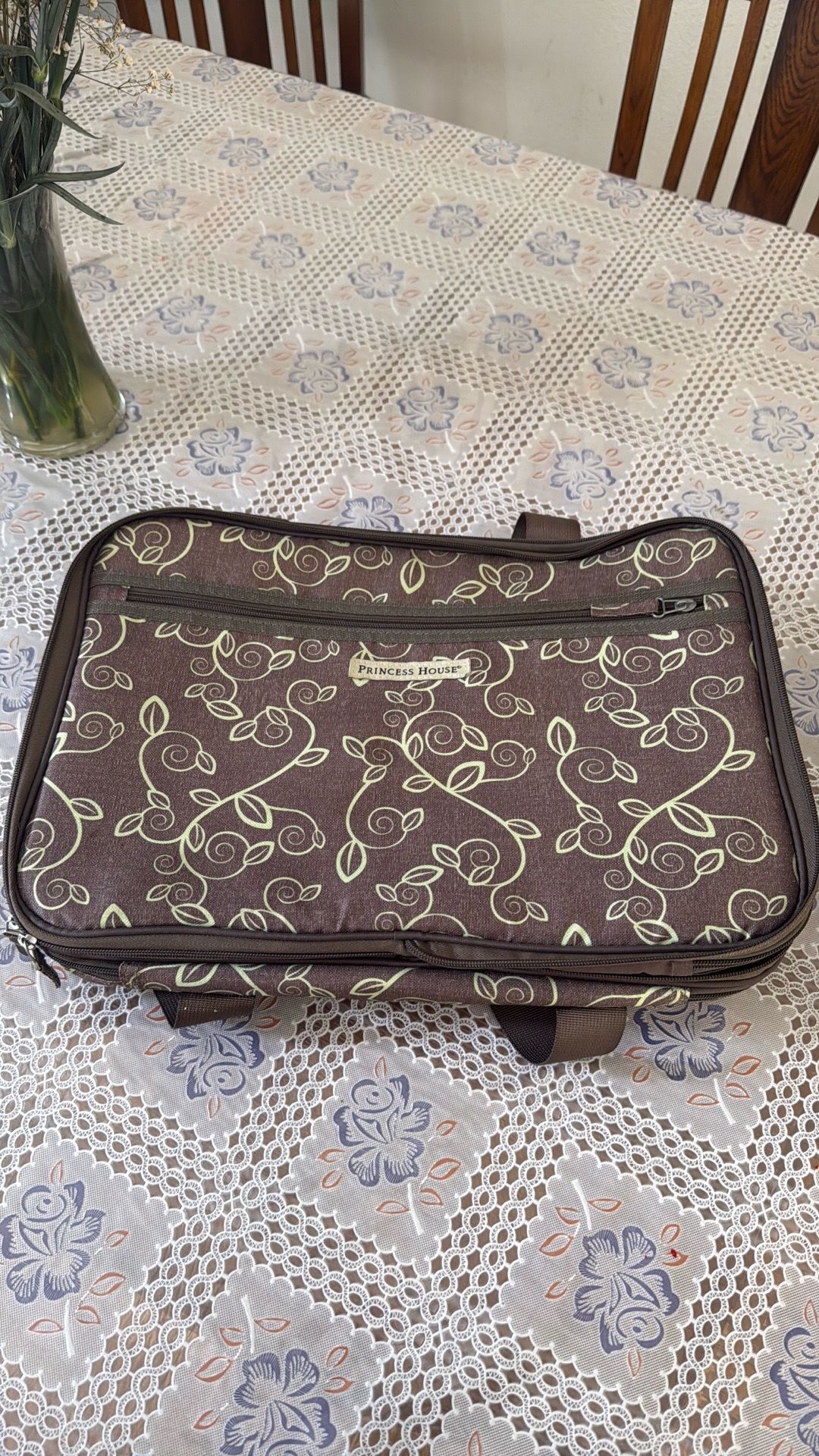 Princess House Cook & Carry Expandable Insulated Carrier Tote