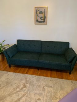 Green couch