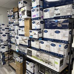 CEILING FANS 24” 42” 44” 48” 52” 60” 70” 84”