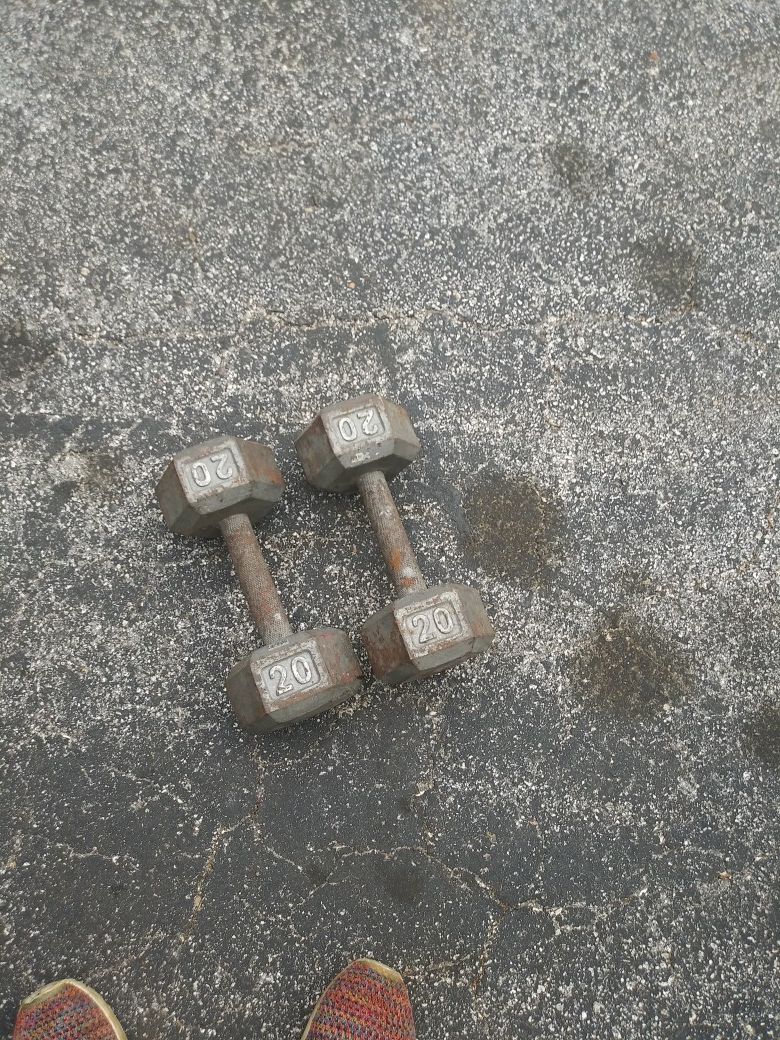 20lb dumbells