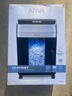 Arica 12-sheet Micro-cut Shredder