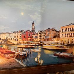 Printed Canvas Of Venice