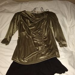 Nice Knee Length Skirt With A Beautiful Top From Target