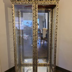 glass display case