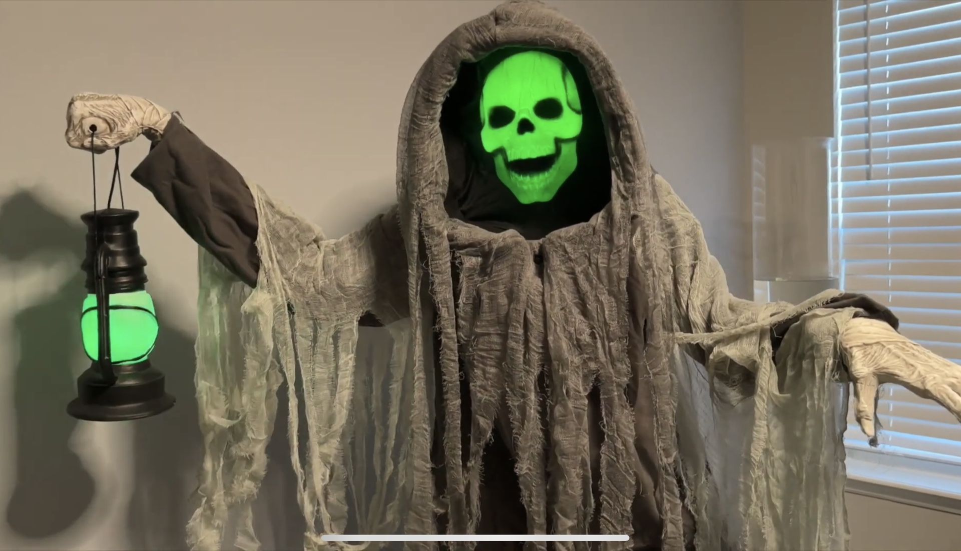 Member’s Mark Sam’s Club Animated Green Phantom Halloween Animatronic