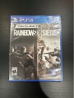 New & Sealed - Tom Clancy’s Rainbow Six Siege for Sony PlayStation 4 PS4 (2015)