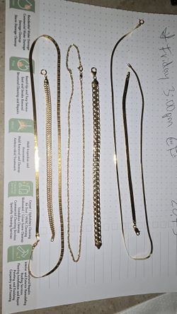 14k Bracelets And Necklaces 