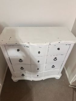 White dresser