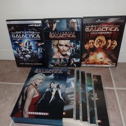 Battlestar Galactica Season 1 And A Few DVD Movies - Price Includes All 