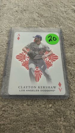 Clayton Kershaw LA Dodgers Baseball Card