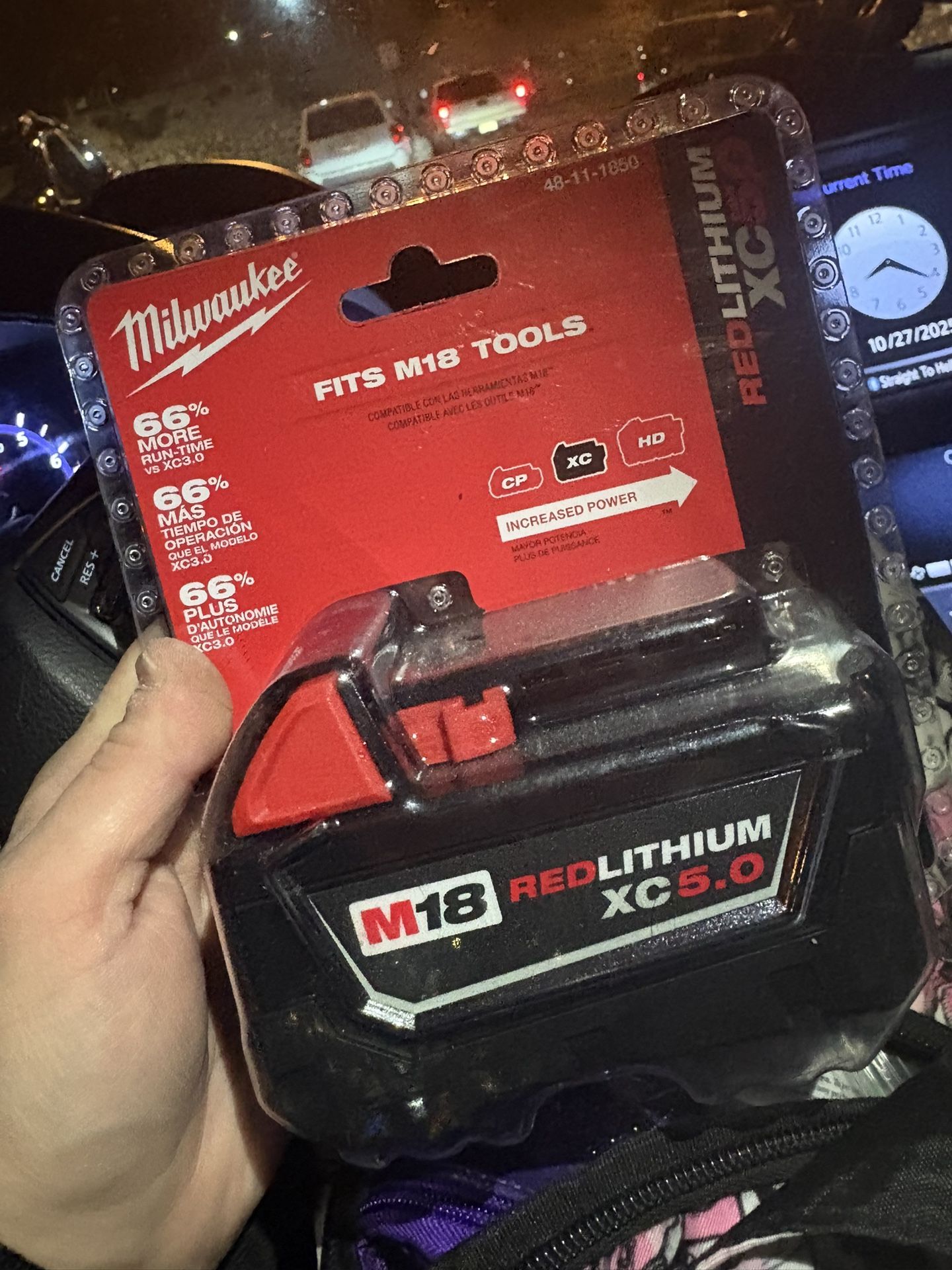 Milwaukee M18 Red Lithium XC 5.0 Battery