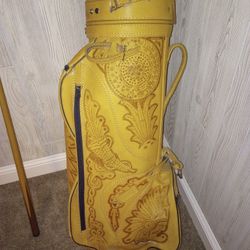 Hand-made Leather Golf Bag