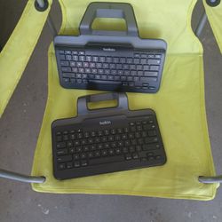 Two Belkin iPad Keyboards 