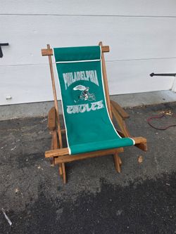 Vintage rocking eagles chair