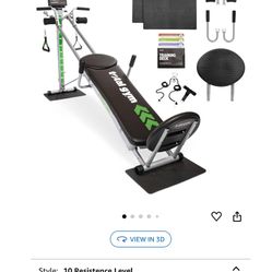 Total Gym 12 Resistance Levels-Brand New!