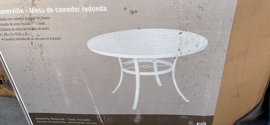 Patio table new in box