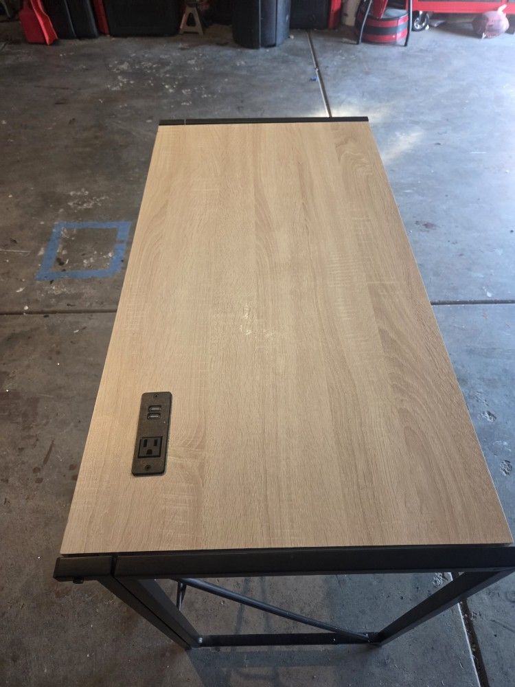 Folding Desk With Outlet