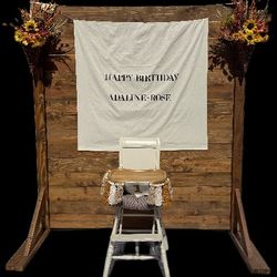 Wooden Backdrop (For Sale)