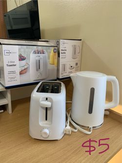 Kettle and Toaster set