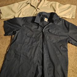 DICKIES MENS WORK SHIRTS