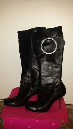 Black Leather Boots