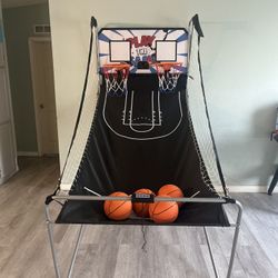 Giant Arcade Style Basketball Hoops