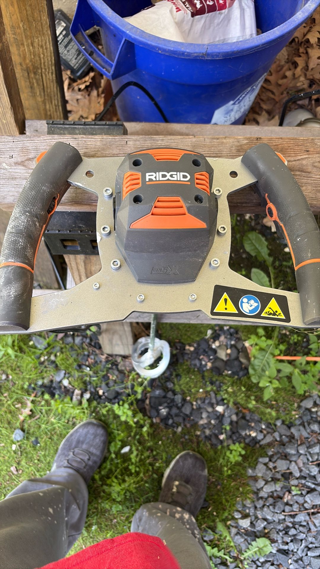 Ridged Paddle Mixer