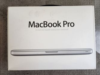 Apple MacBook Pro 13 inch Mid 2012 with Charger
