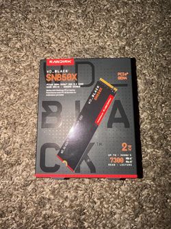 WD Black SN850X 2TB NVMe SSD