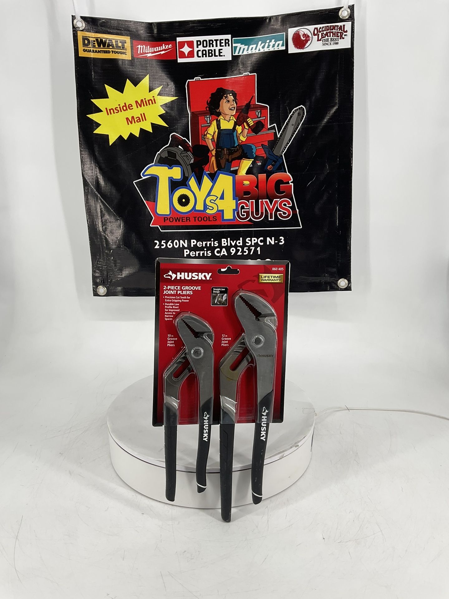 Husky 2 Piece Groove Joint Pliers