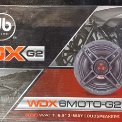 DB Drive WDXG2 Motorcycle Speakers