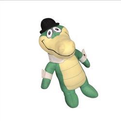 Vintage Hanna-Barbera Wally The Gator Plush 10" Stuffed Crocodile Alligator GUC