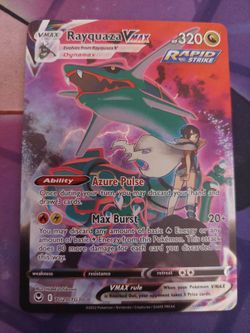 Rayquaza vmax #tg20