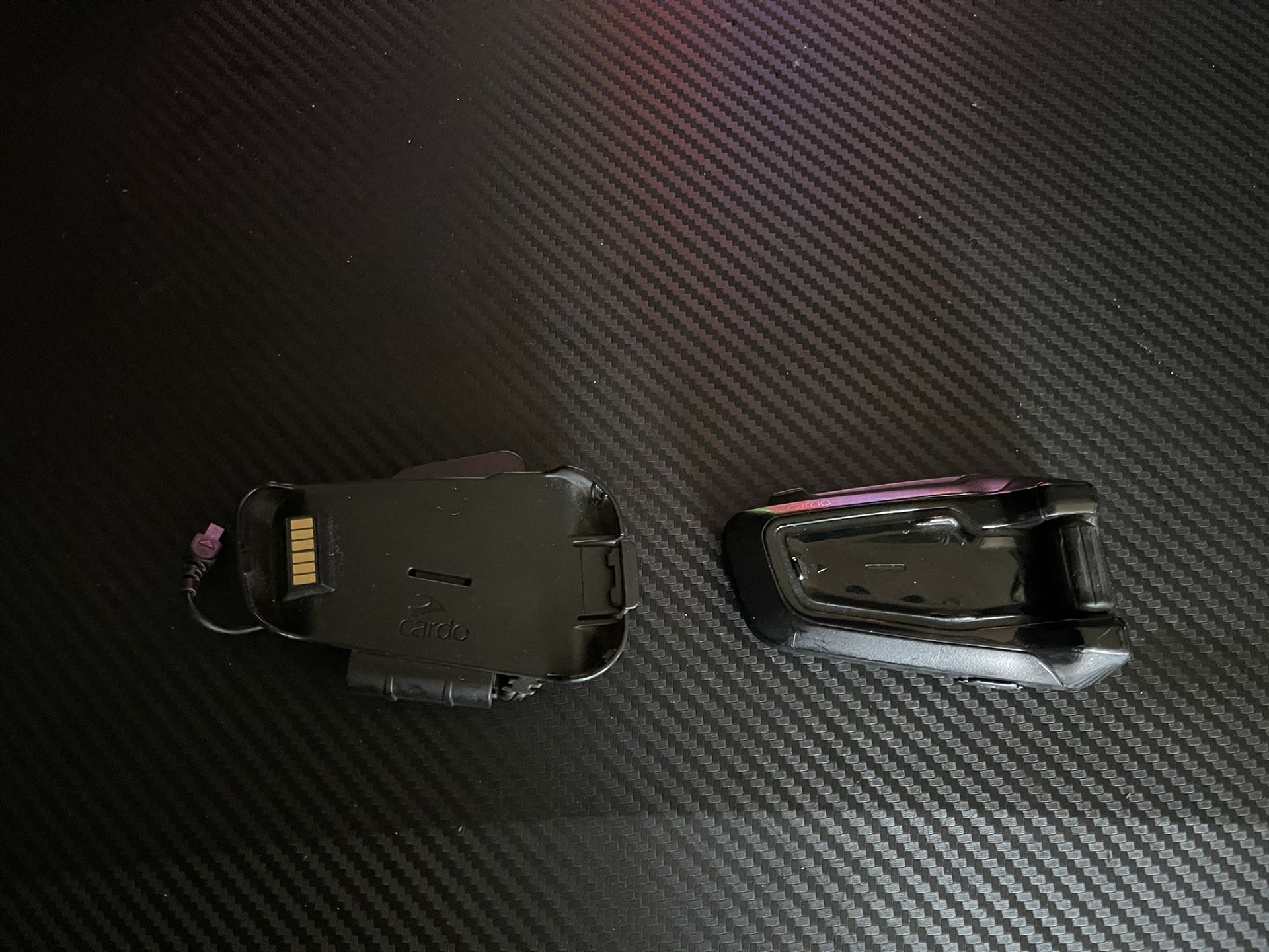 Cardo Black Edition (Unit & Craddle Only)