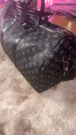 Louis Vuitton Keepall Bandoulière 50 – Monogram Eclipse Black/Grey Duffle Bag  💎 Luxury Travel Bag – Excellent Condition 💎