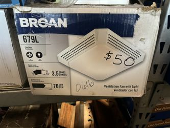 Ventilation fan with light 