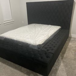 Bed Frame And Mattress 
